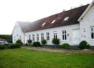 Den gamle skole set fra nord - Liljensøe Have & Landskab Design